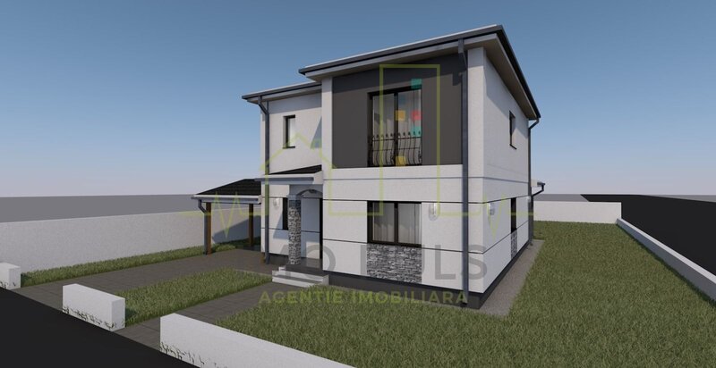 Timis  Casa Individuala. Carport. Finisaje la alegere. Foarte aproape de centura SUD.