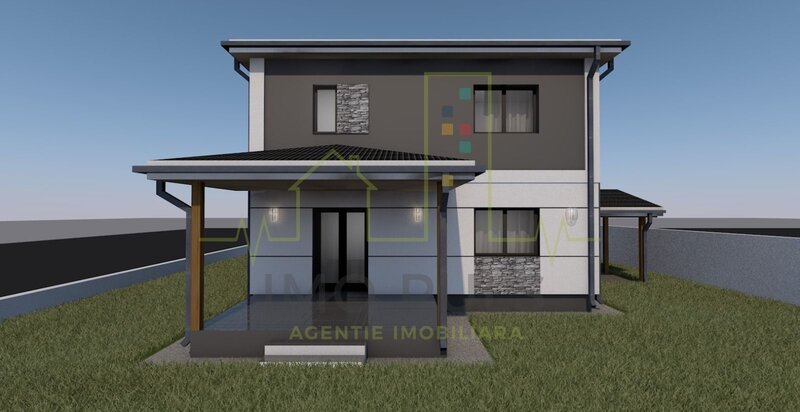 Timis  Casa Individuala. Carport. Finisaje la alegere. Foarte aproape de centura SUD.